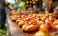Record del bocadillo de jamón en Utiel, España