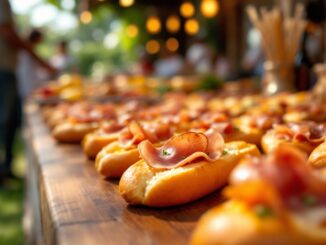 Record del bocadillo de jamón en Utiel, España