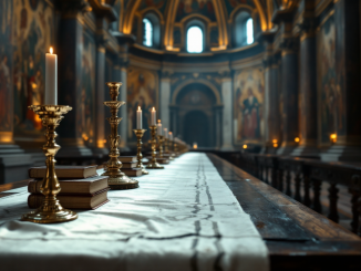 Immagine del cónclave per l'elezione del Papa