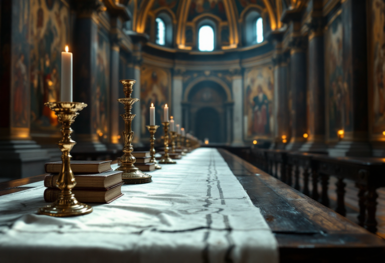 Immagine del cónclave per l'elezione del Papa