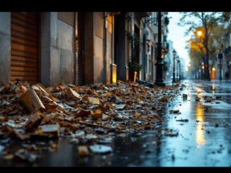 Immagine che rappresenta l'impatto della dana sulla gioventù a Valencia
