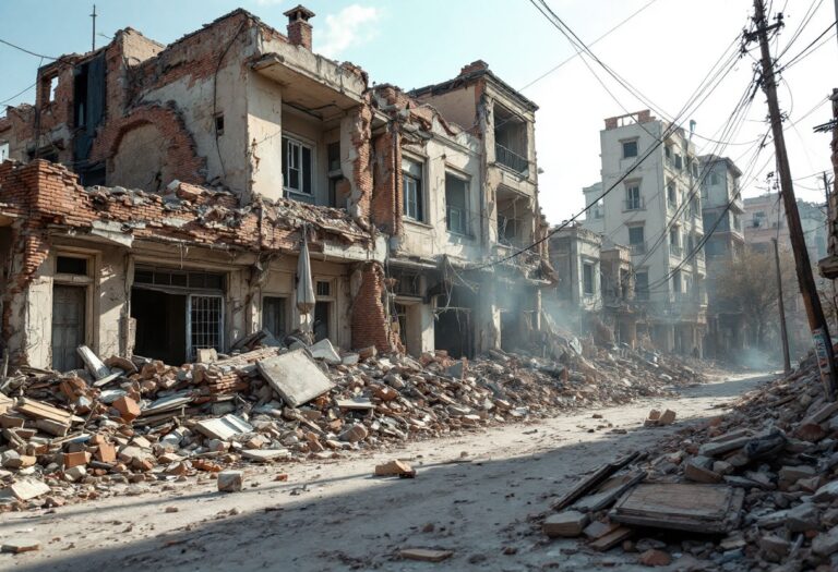 Immagine che illustra la crisi umanitaria a Gaza