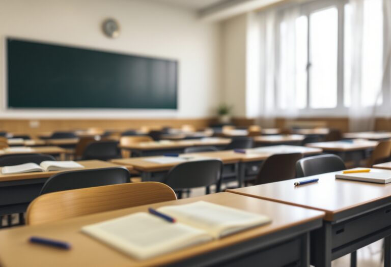 Alunni in un centro educativo di alta complessità