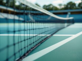 Tenistas compitiendo en el torneo de Madrid