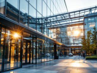 Vista del DFactory a Barcellona, centro di innovazione