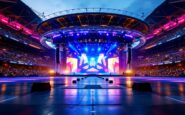 Immagine della gran final di Eurovisión 2025 con artisti sul palco