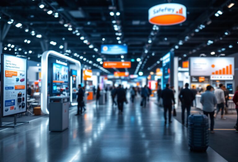 Immagine della feria di difesa e sicurezza a Madrid
