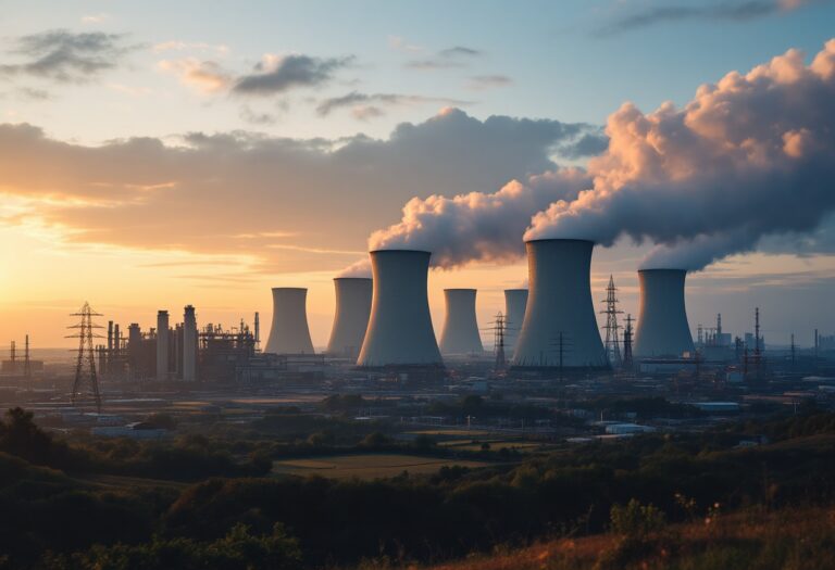 Grafico sul futuro energetico della Spagna con rinnovabili e nucleari
