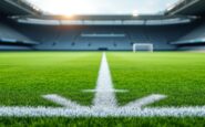 Il Girona in campo durante la partita contro l'Atlético