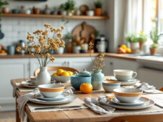 Diseño innovativo di un desayunador moderno in casa