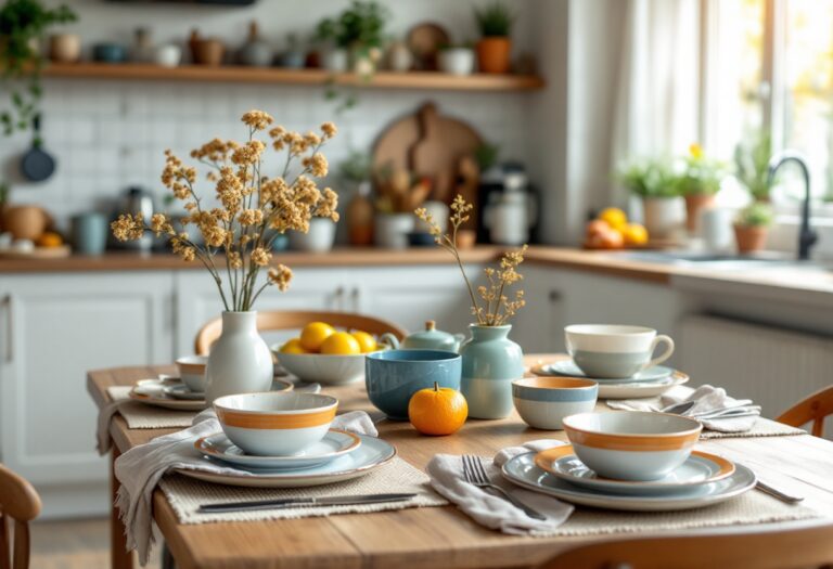 Diseño innovativo di un desayunador moderno in casa