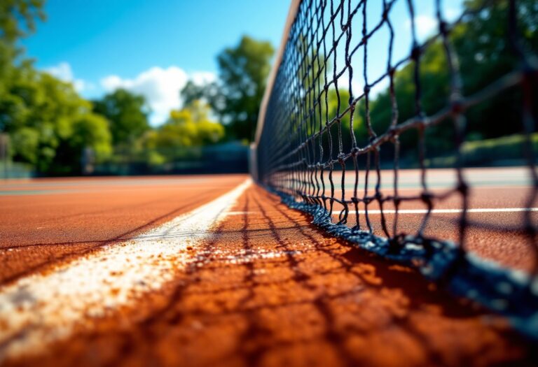 Iga Swiatek durante un torneo di tennis