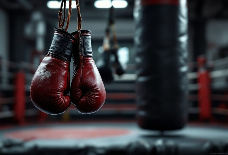 Ilia Topuria in allenamento per il suo prossimo match UFC