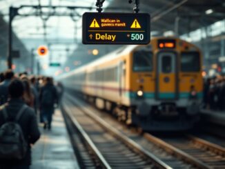 Treno di Madrid colpito da furto di cavi elettrici