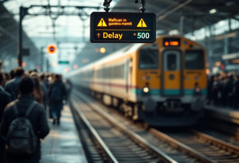 Treno di Madrid colpito da furto di cavi elettrici