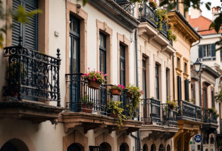 Vivienda antigua en Barcelona con riesgo de incendio
