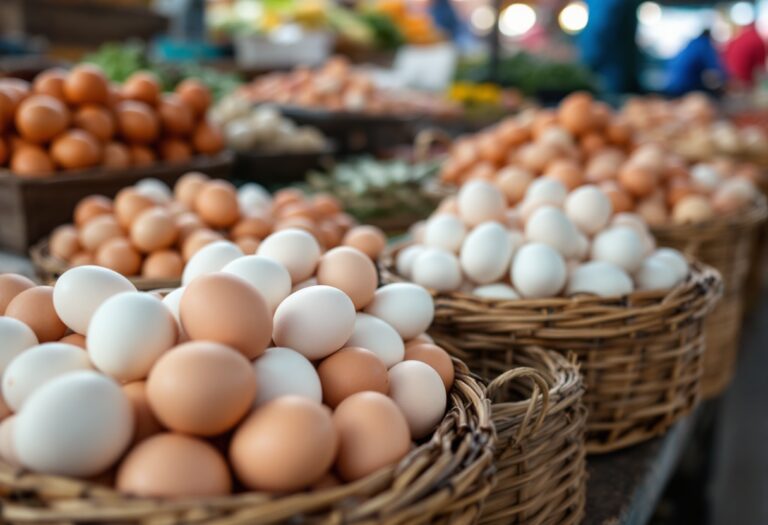 Gráfico che mostra l'impatto dell'inflazione sui prezzi alimentari