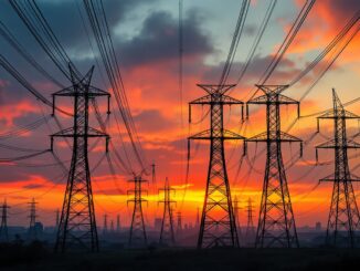 Mapa delle interconexiones elettriche tra Spagna e Portogallo