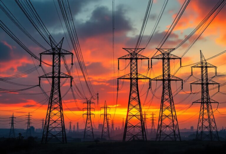 Mapa delle interconexiones elettriche tra Spagna e Portogallo