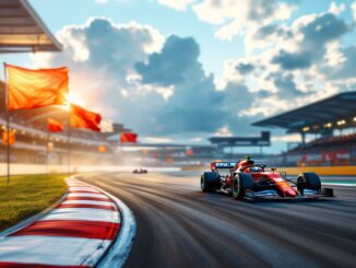 Lando Norris festeggia la vittoria nella Sprint di Miami