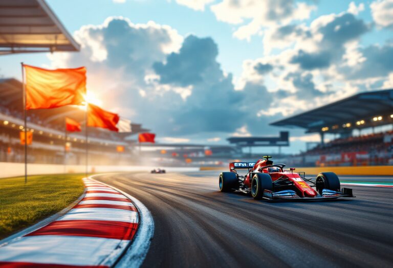 Lando Norris festeggia la vittoria nella Sprint di Miami