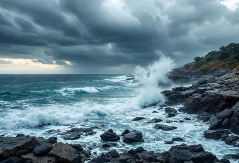 Mangas marinas emergono sulla costa valenciana dopo piogge