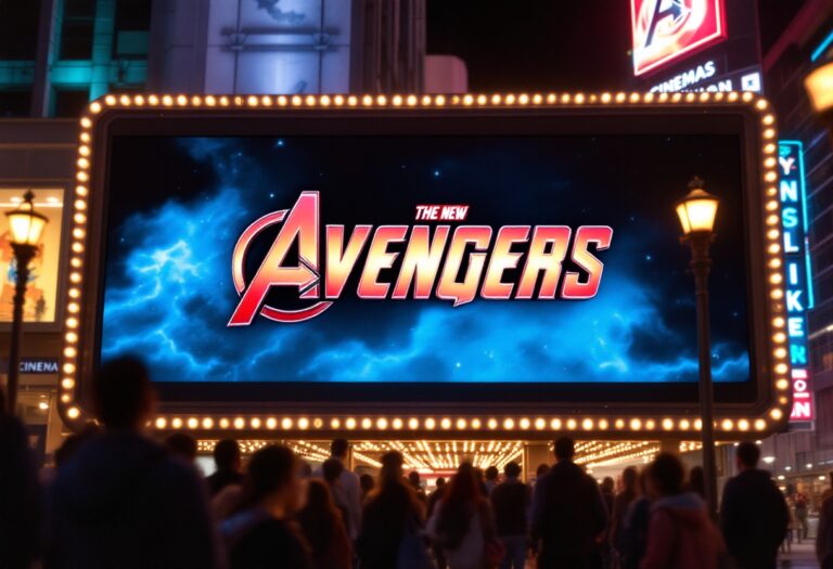 Logo di The New Avengers dopo il cambio di titolo