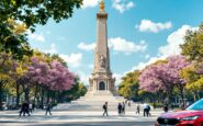 Monumento simbolico per la pace tra Israele e Palestina a Madrid