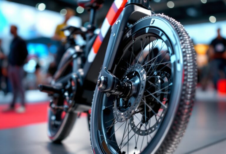 Bicicleta eléctrica con motor automático de Niche Mobility