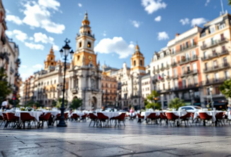 Manifestazione a Madrid con pancarta contro Sánchez