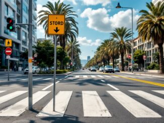 Immagine di una persecuzione poliziesca a Málaga