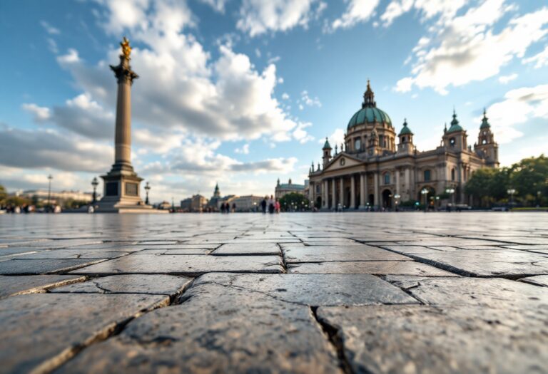 Vista della Plaza Roja e della Capilla Sixtina insieme