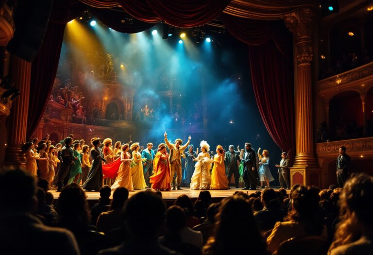 Immagine del musical Pollo Pepe in scena