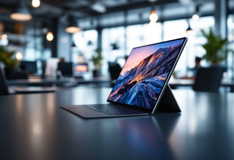 Portátil innovativo HUAWEI con schermo pieghevole