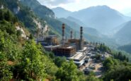 Manifestazione contro la costruzione della pianta di gas