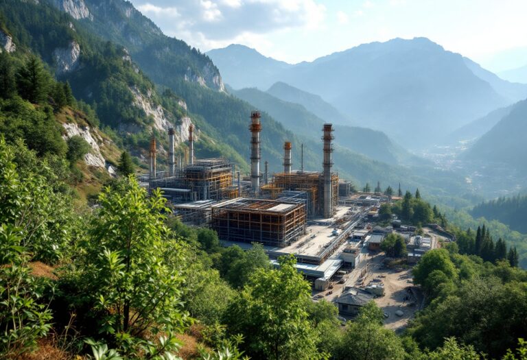 Manifestazione contro la costruzione della pianta di gas