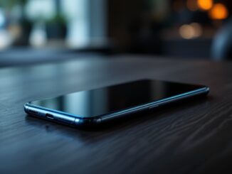 Samsung Galaxy S24 in vista frontale con sfondo elegante