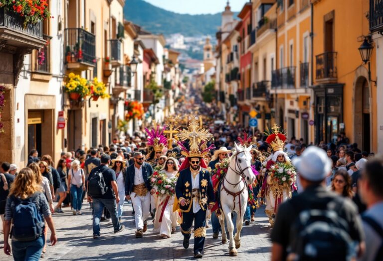 Processione della Semana Santa a Roma con le Cofradías