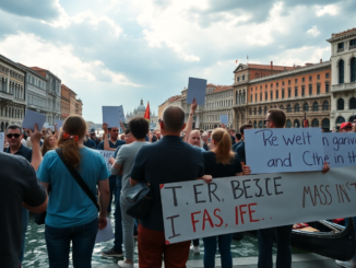desigualdad y protestas la boda de jeff bezos en venecia 1750749679