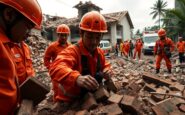 respuesta de emergencia ante el colapso de un edificio escolar en indonesia python 1759222271
