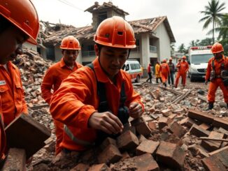 respuesta de emergencia ante el colapso de un edificio escolar en indonesia python 1759222271