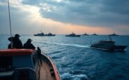 flotilla humanitaria enfrenta interceptacion israeli en camino a gaza python 1759380715