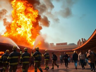 incendio a madrid evacuazione di massa in un mercato popolare 1761845551
