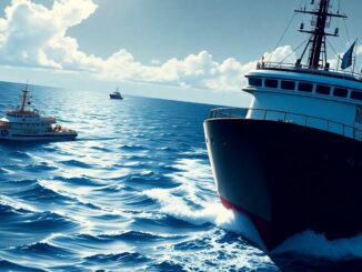 la flotilla global sumud enfrenta desafios en aguas internacionales python 1759318070