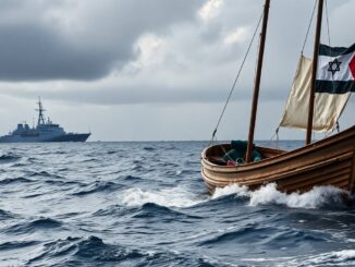 las fuerzas israelies interrumpen la mision de la flotilla global sumud hacia gaza python 1759362390