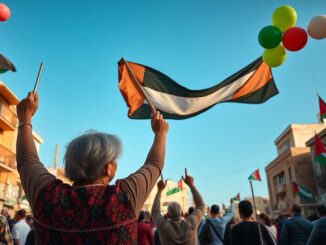 los palestinos celebran la liberacion de prisioneros durante el alto el fuego en gaza 1760370585