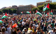 miles se manifiestan en barcelona por la liberacion de activistas palestinos python 1759468841
