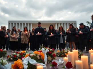 primer aniversario de la dana recordando a las victimas en valencia 1761757275