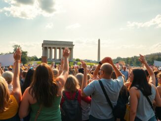 protestas en washington por el cierre del gobierno y redadas de inmigracion 1760841213