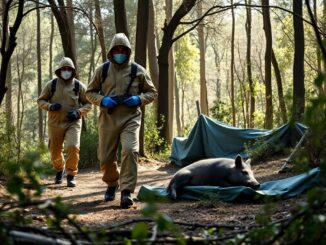 captura de jabalies en collserola medidas contra el brote de peste porcina africana 1764501405